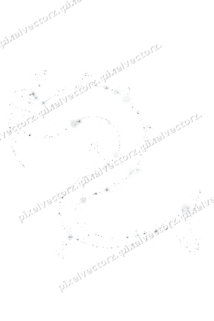 Nahtloser Glitzerdrache aus Hasen in Blassblau auf transparentem Grund