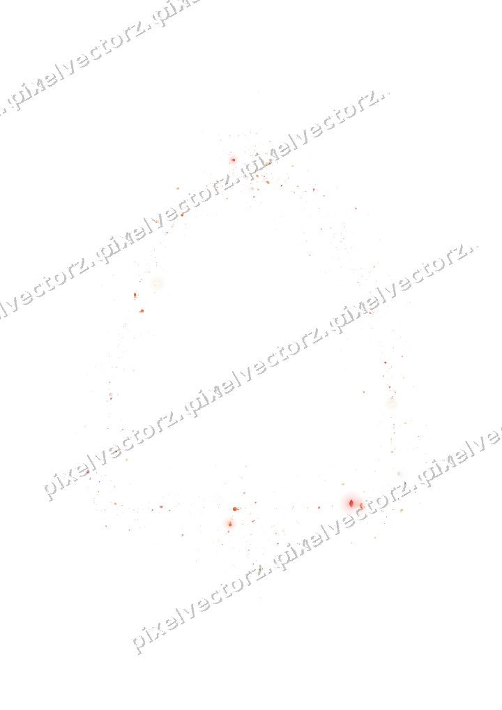 Nahtlose Glitzerglocke aus Tropfen und Hasen auf transparentem Grund