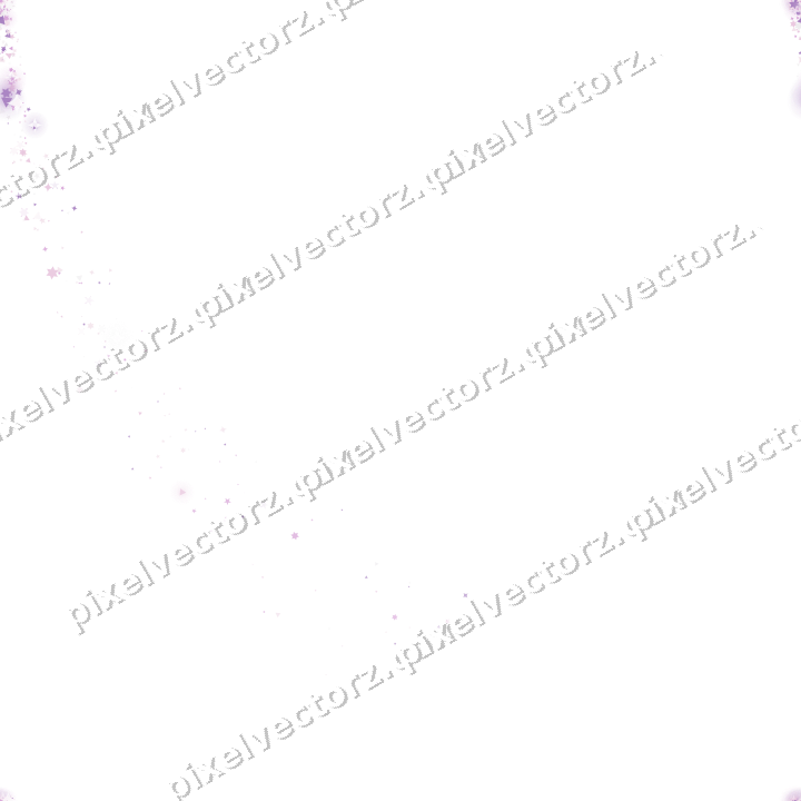 Nahtloser Sternenschweif in Magenta auf transparentem Grund