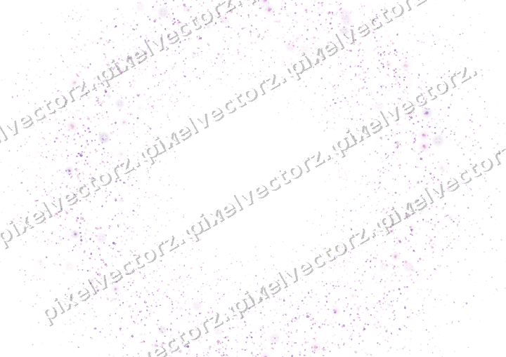 Nahtloser Glitzerkranz in Magenta und Violett auf transparentem Grund