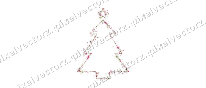 Nahtloser Glitzer-Weihnachtsbaum in Limette auf transparentem Grund