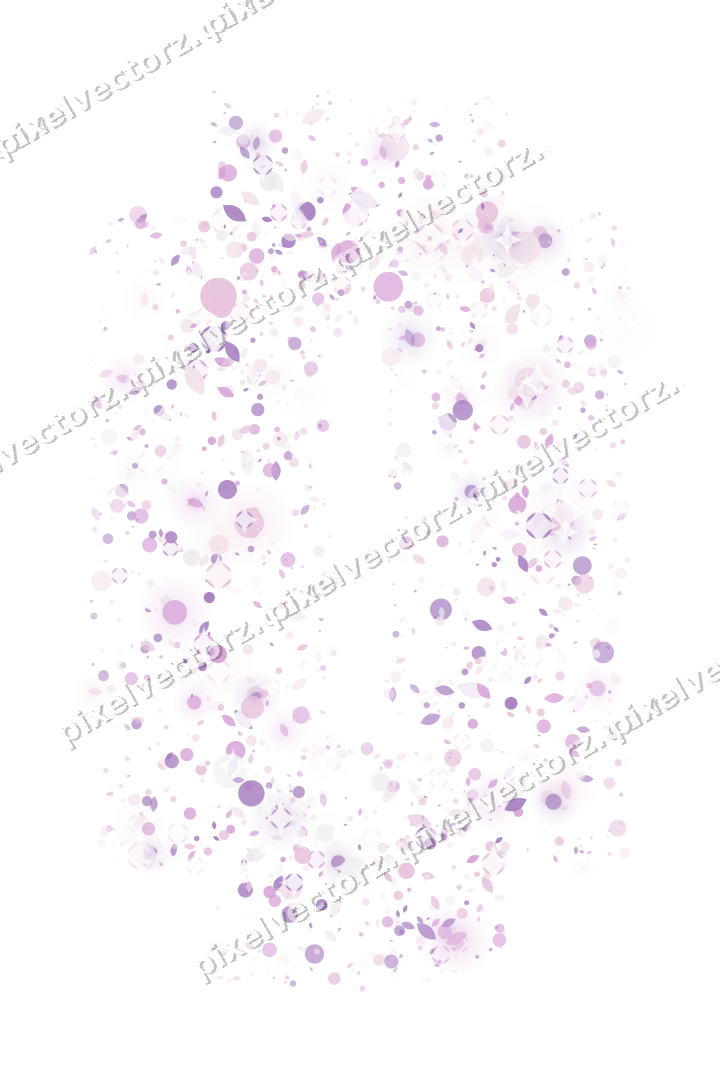 Nahtloser Glitzerrahmen in Magenta und Violett auf transparentem Grund