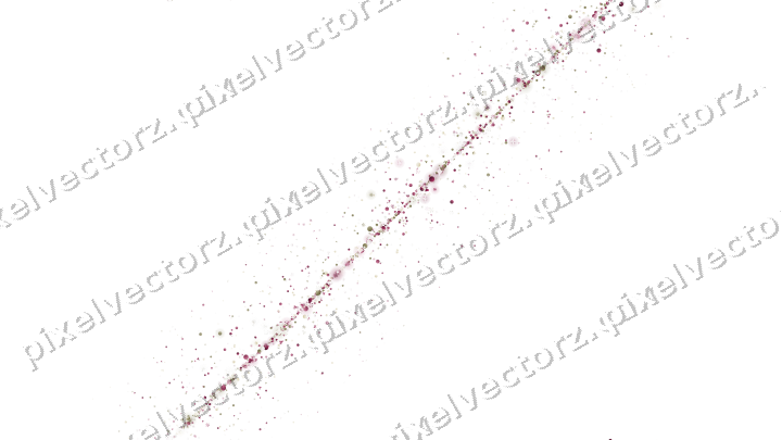Nahtloses Glitzerband in Dunkelrosa und Gelb auf transparentem Grund