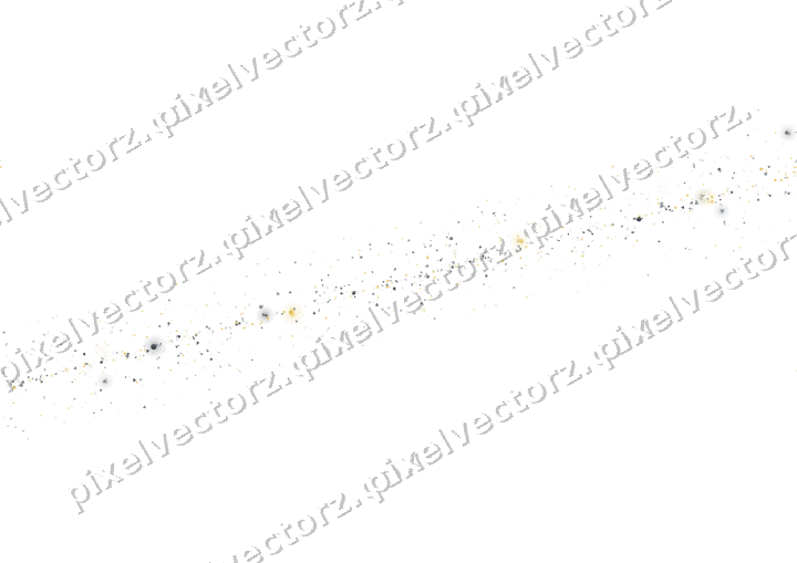 Nahtloses Glitzerband in Bernstein und Grau auf transparentem Grund