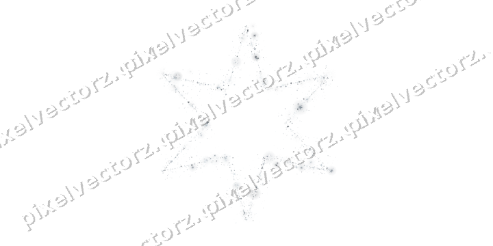 Nahtloser Glitzerstern aus Sternen auf transparentem Grund