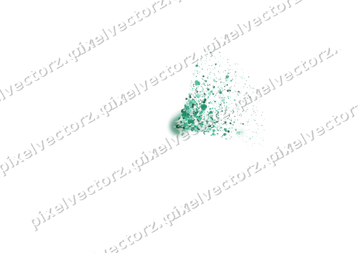 Nahtloser Glitzerfächer auf transparentem Grund