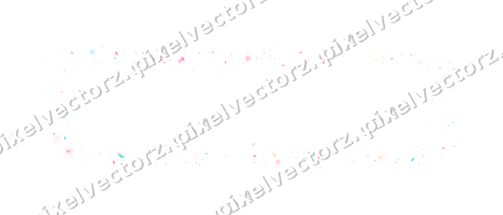 Nahtloser Glitzerrahmen in Rosa und Türkis auf transparentem Grund