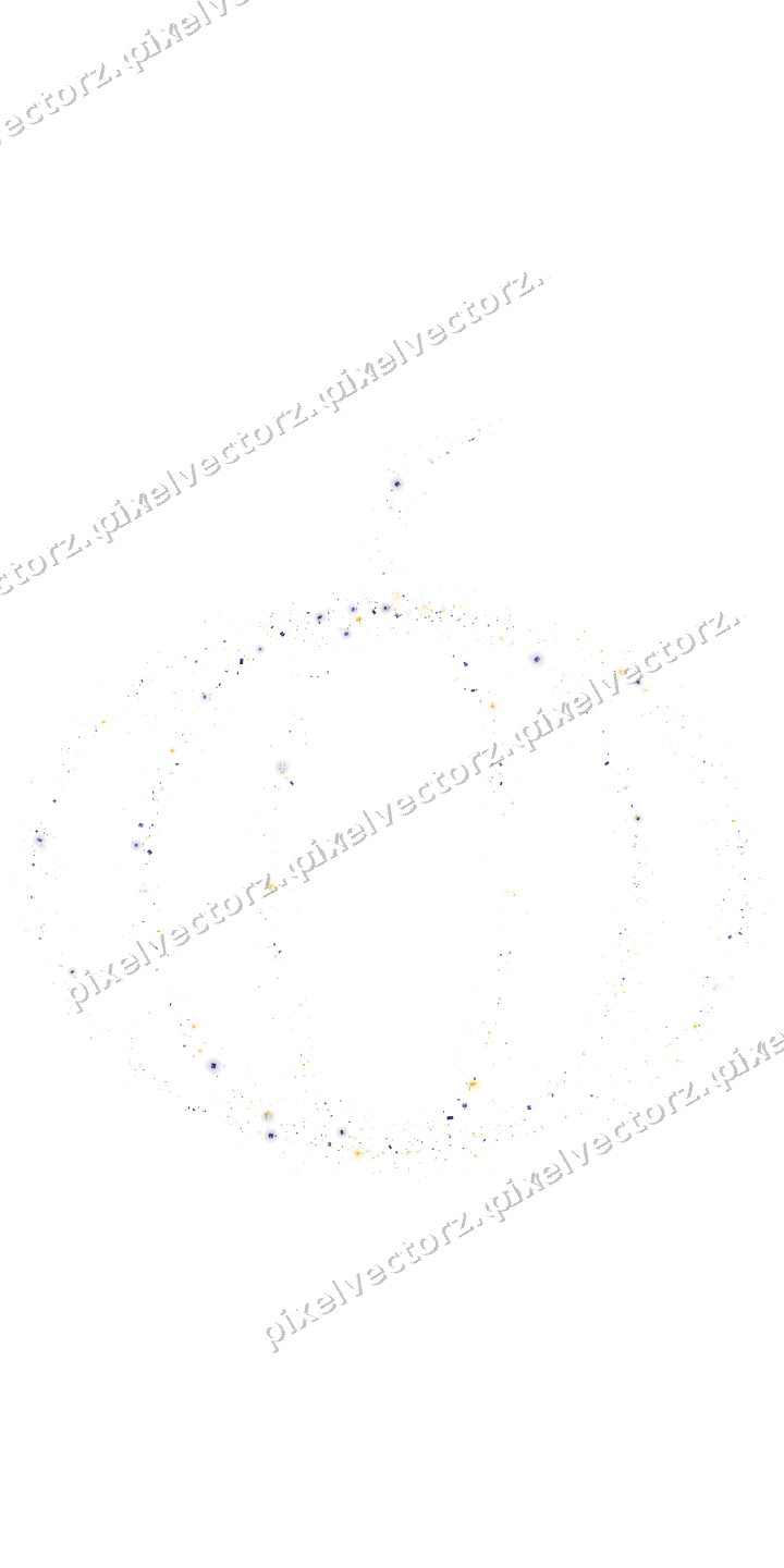 Nahtloser Glitzerkürbis aus Funken und Masken auf transparentem Grund