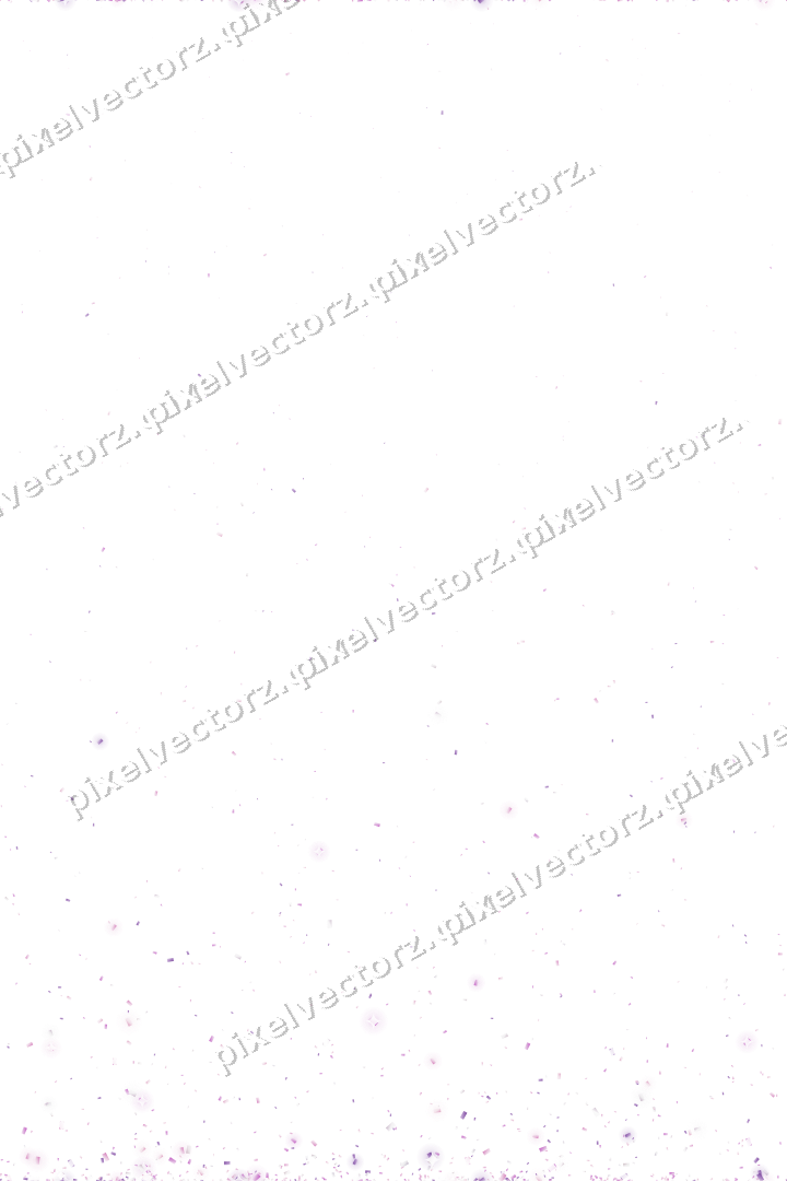 Nahtloser Glitzeraufstieg aus Konfetti auf transparentem Grund