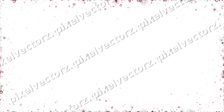 Nahtlose Glitzervignette aus Hasen und Ringen auf transparentem Grund