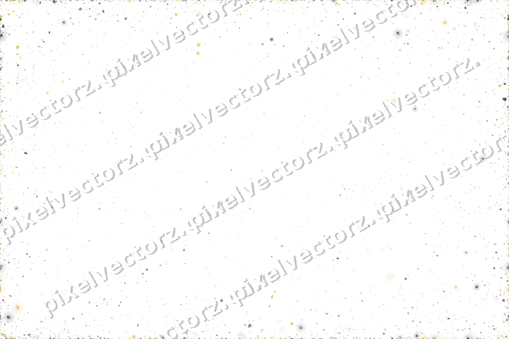 Nahtlose Glitzervignette in Bernstein und Grau auf transparentem Grund