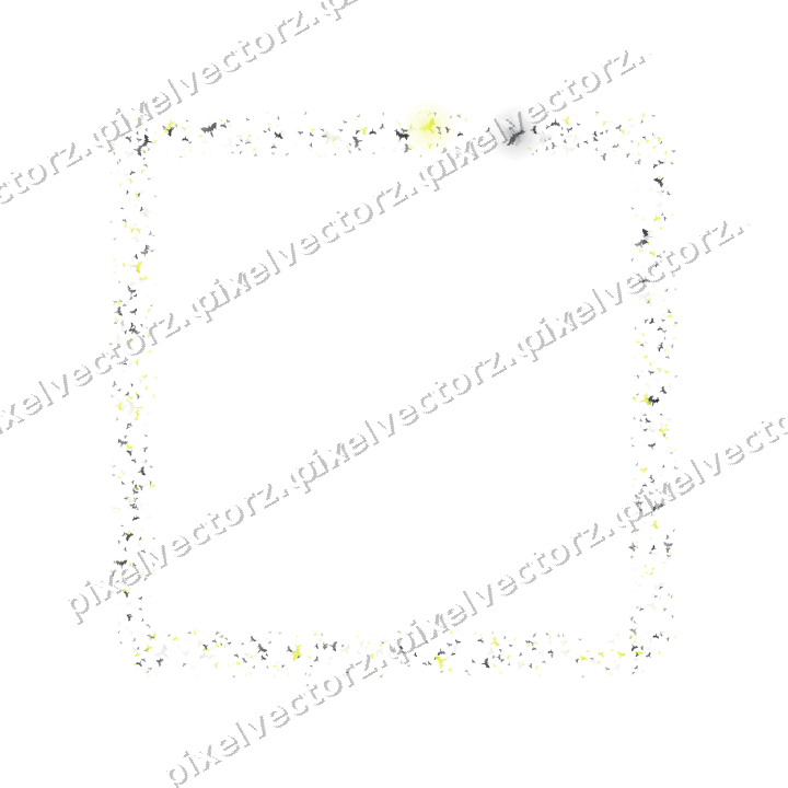 Nahtloser Glitzerrahmen aus Fledermäusen auf transparentem Grund