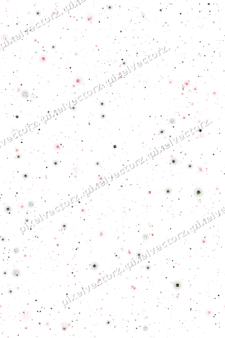 Nahtlose Glitzerstreuung aus Geschenken auf transparentem Grund