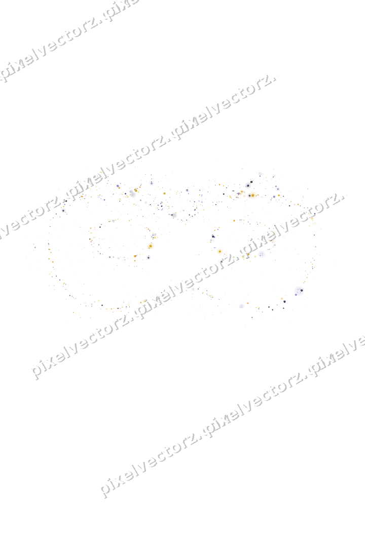 Nahtlose Glitzer-Karnevalsmaske aus Geschenken auf transparentem Grund