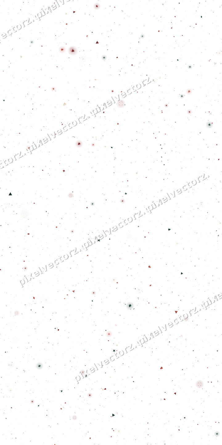 Nahtlose Glitzerstreuung in Dunkelrot auf transparentem Grund