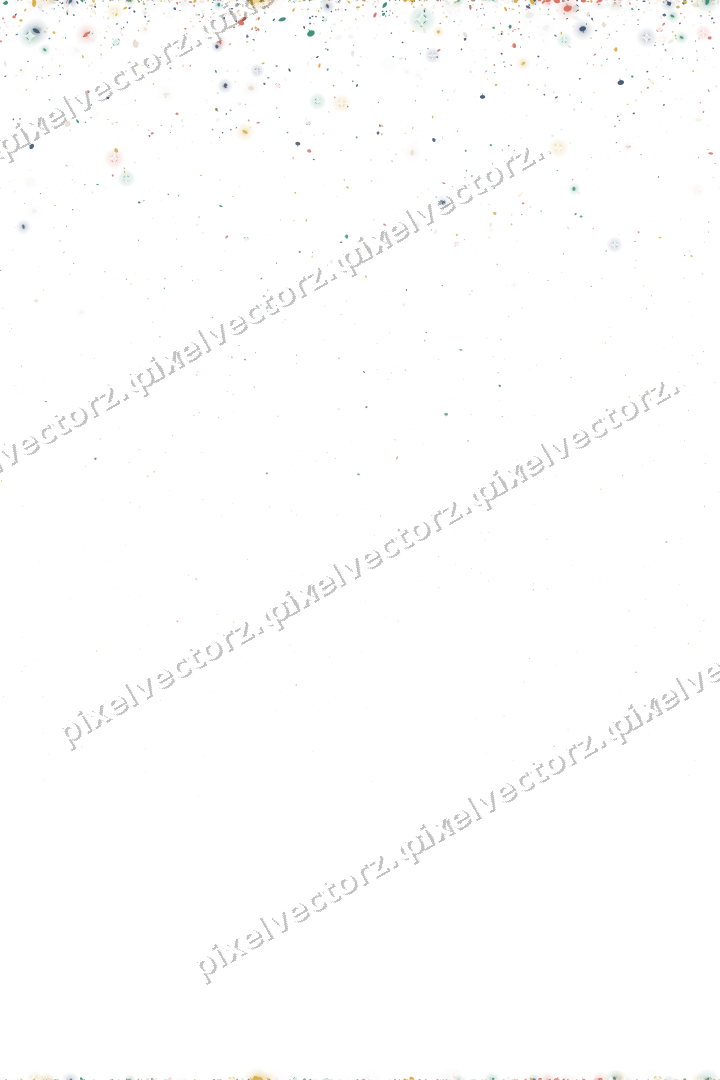 Nahtloser Glitzerregen in Bernstein und Grün auf transparentem Grund