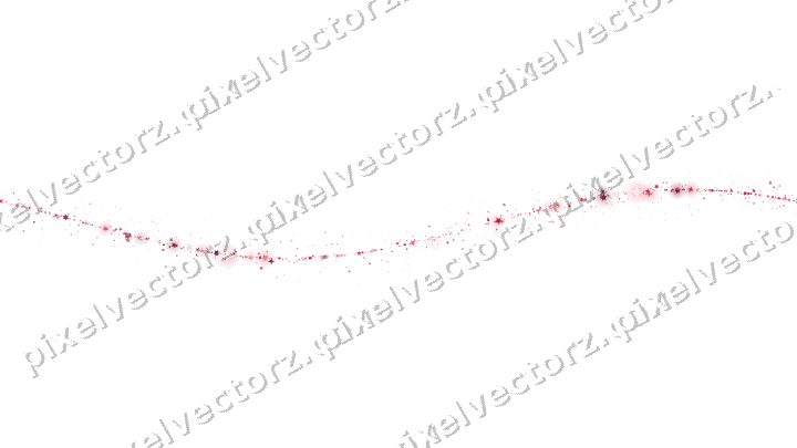 Nahtlose Glitzerwelle aus Sternen und Rauten auf transparentem Grund
