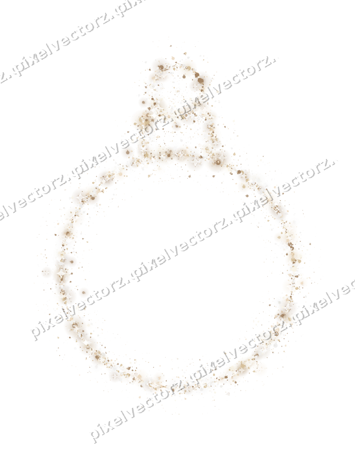 Nahtlose Glitzerkugel aus Christbaumkugeln auf transparentem Grund