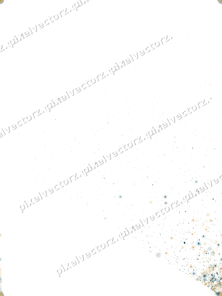 Nahtloser Glitzerfächer aus Sternen und Eiern auf transparentem Grund