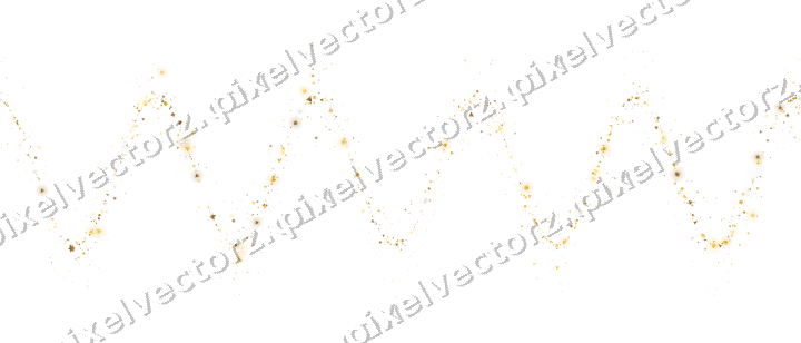 Nahtlose Glitzerwelle auf transparentem Grund