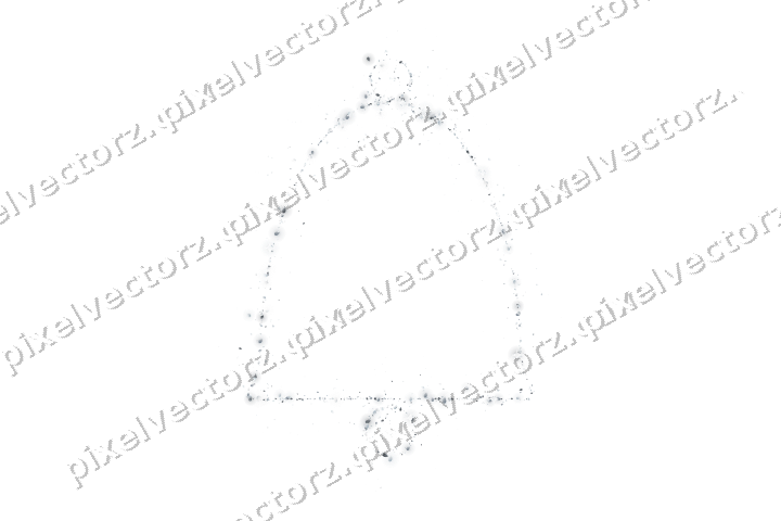 Nahtlose Glitzerglocke aus Eiern in Blassblau auf transparentem Grund