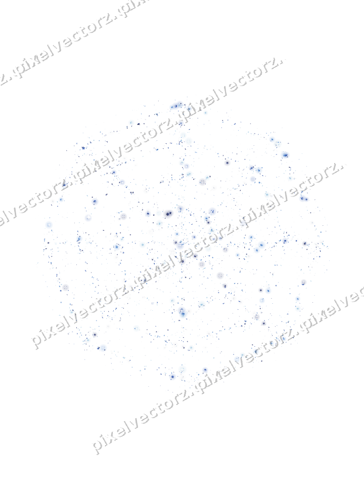 Nahtloses Glitzer-Spinnennetz in Blau auf transparentem Grund
