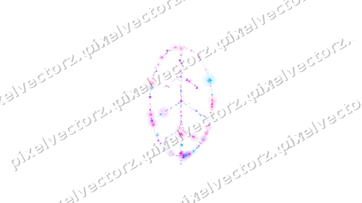 Nahtloses Glitzerblatt in Magenta und Violett auf transparentem Grund