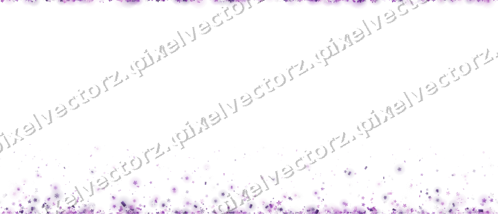 Nahtloser Glitzeraufstieg in Violett auf transparentem Grund