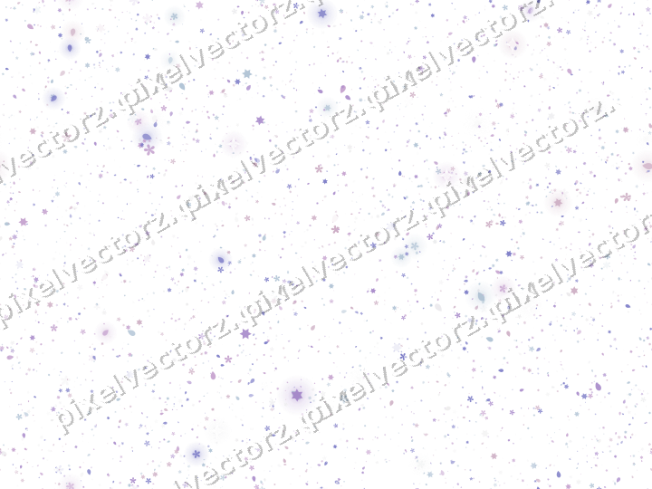 Nahtlose Glitzerstreuung in Violett und Blau auf transparentem Grund