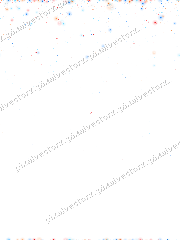 Nahtloser Glitzerregen aus Hasen in Blau auf transparentem Grund