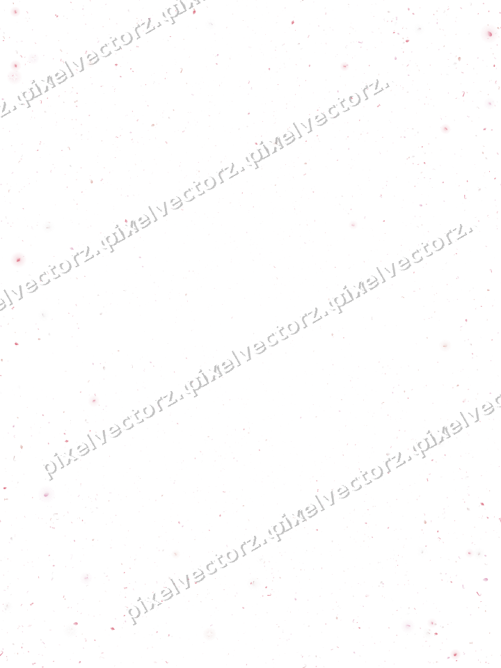 Nahtlose Glitzervignette in Blassrosa auf transparentem Grund