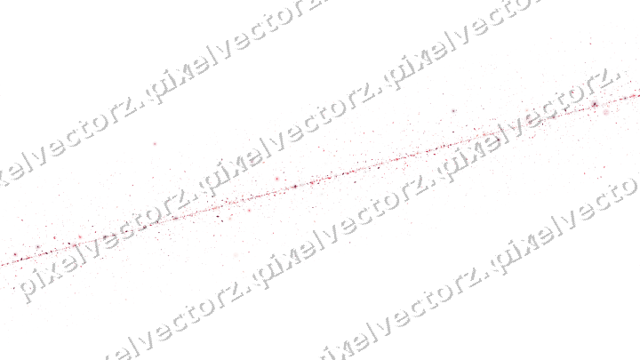 Nahtloses Glitzerband aus Tropfen in Rosa auf transparentem Grund