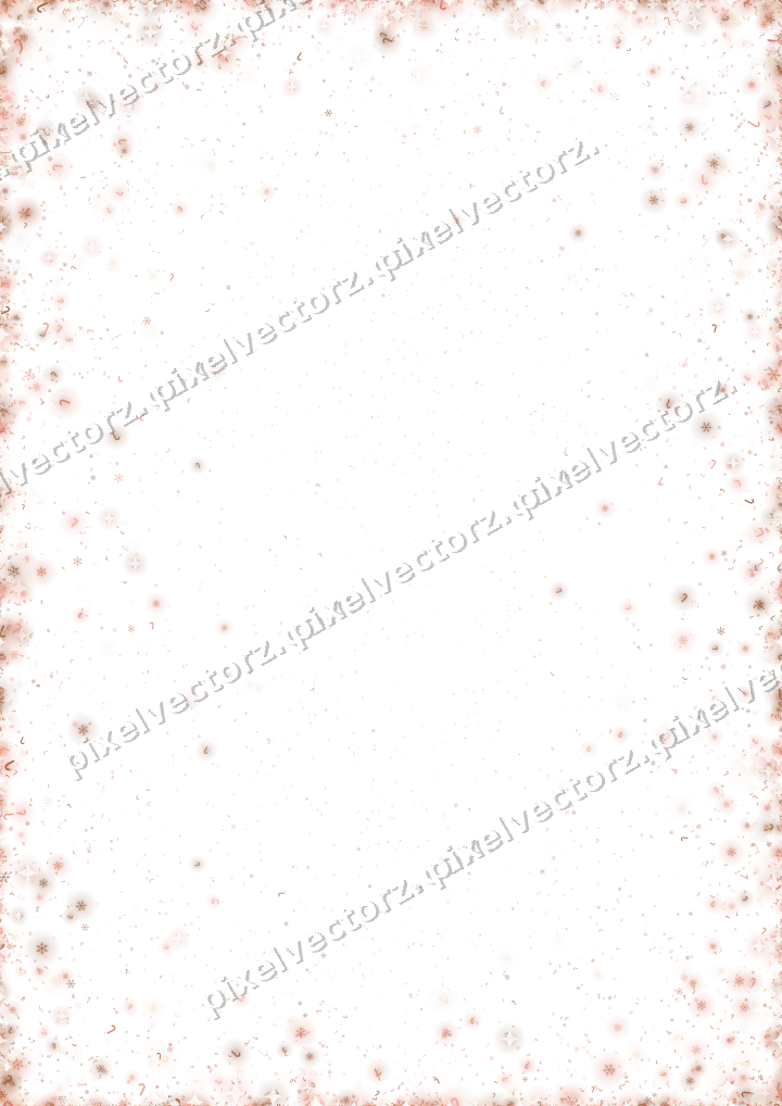 Nahtlose Glitzervignette in Orange und Rot auf transparentem Grund
