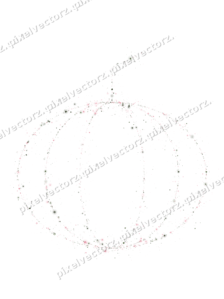 Nahtloser Glitzerkürbis aus Herzen und Ringen auf transparentem Grund