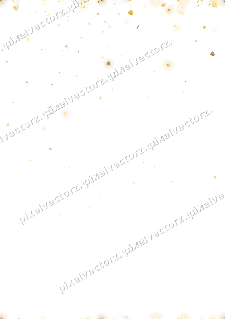 Nahtloser Glitzerregen auf transparentem Grund