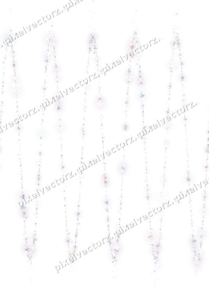 Nahtlose Glitzerwelle aus Dreiecken auf transparentem Grund