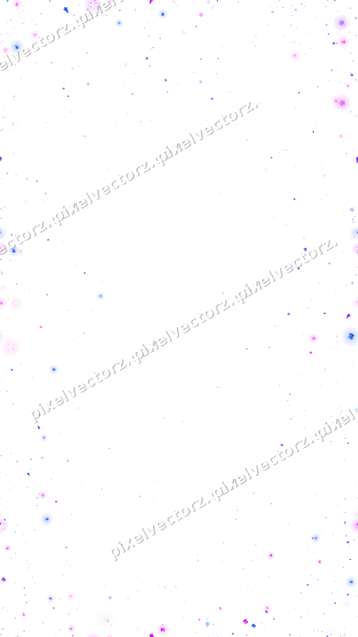 Nahtlose Glitzervignette in Violett und Blau auf transparentem Grund