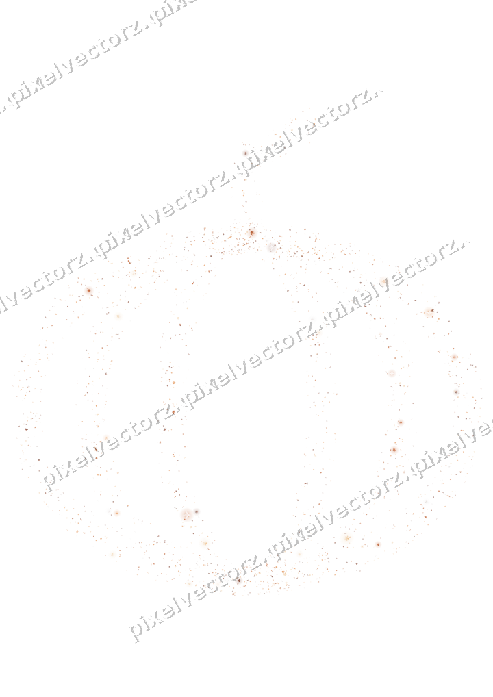 Nahtloser Glitzerkürbis auf transparentem Grund