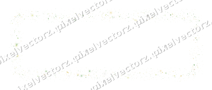 Nahtloser Glitzerrahmen in Limette und Gelb auf transparentem Grund