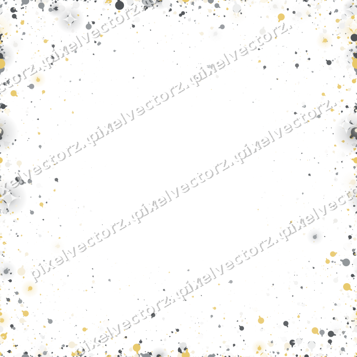 Nahtlose Glitzervignette aus Christbaumkugeln auf transparentem Grund