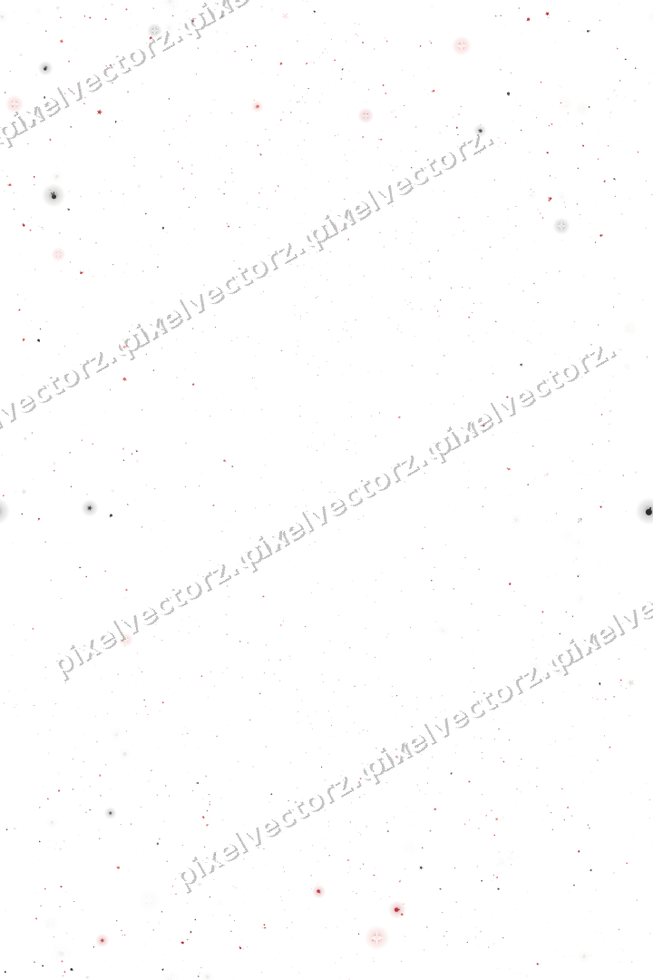 Nahtlose Glitzervignette in Rot auf transparentem Grund
