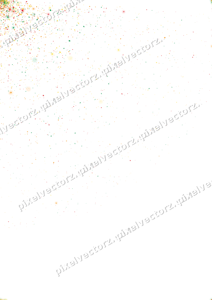 Nahtloser Glitzerfächer in Rot und Orange auf transparentem Grund
