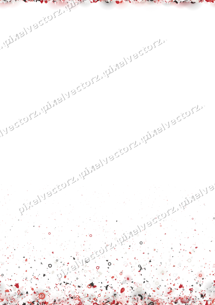 Nahtloser Glitzeraufstieg in Rot auf transparentem Grund