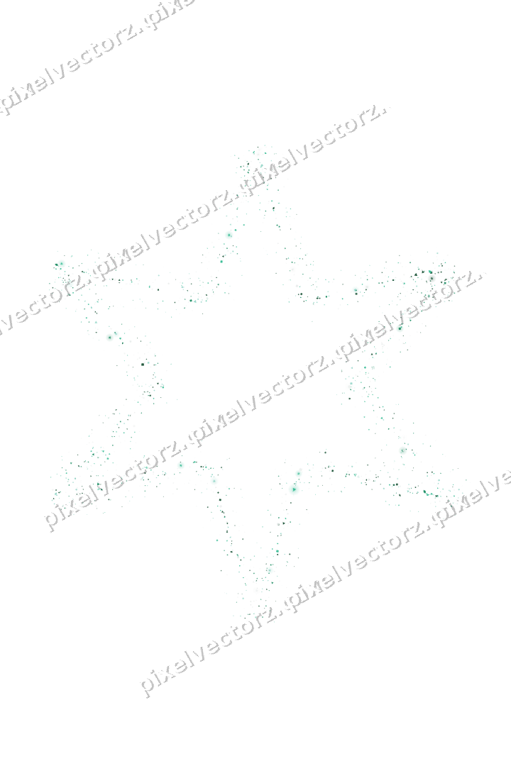 Nahtloser Glitzerstern auf transparentem Grund