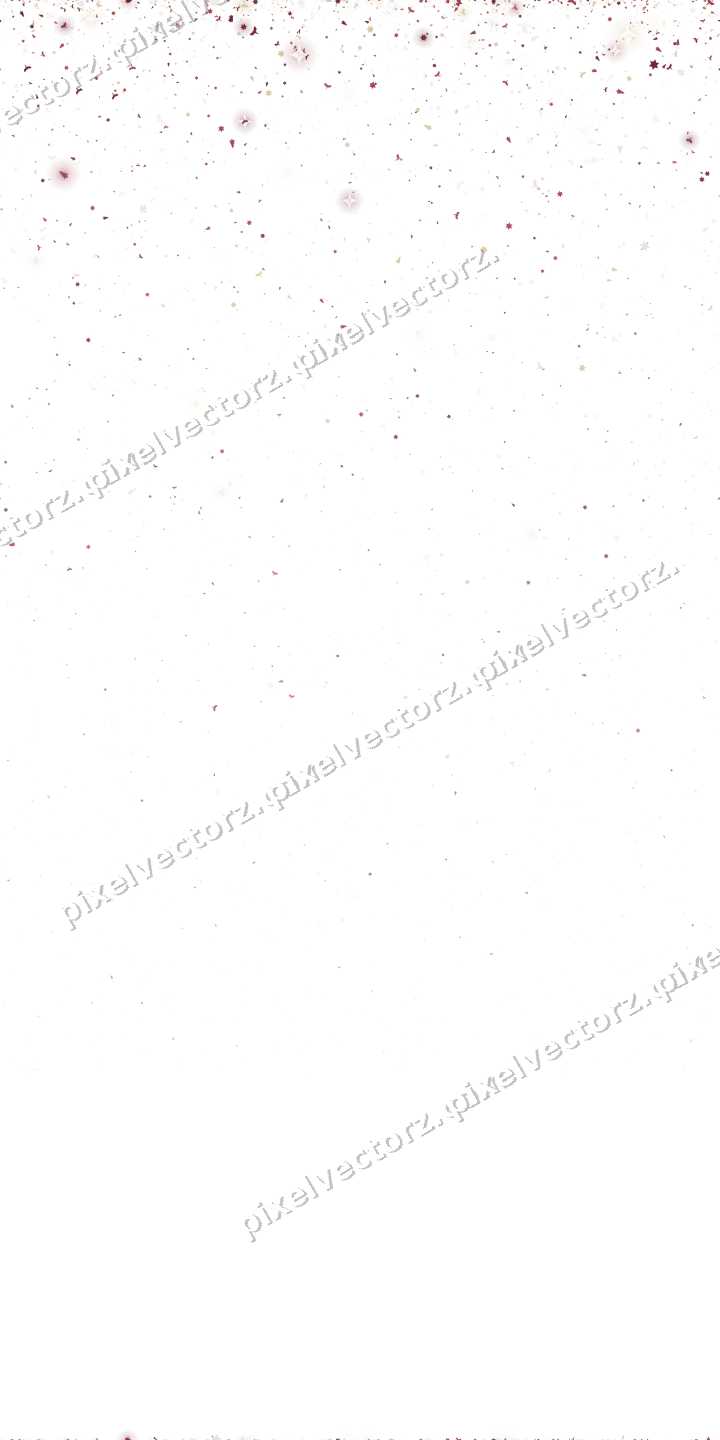 Nahtloser Glitzerregen in Dunkelrosa und Rot auf transparentem Grund