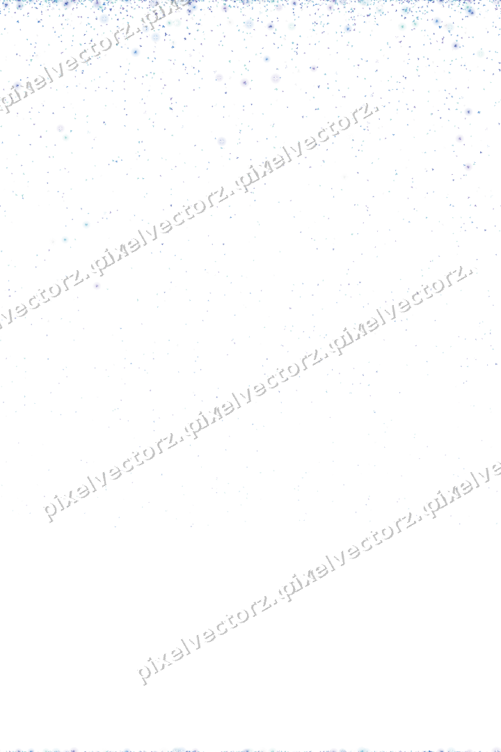 Nahtloser Glitzerregen in Blau und Türkis auf transparentem Grund