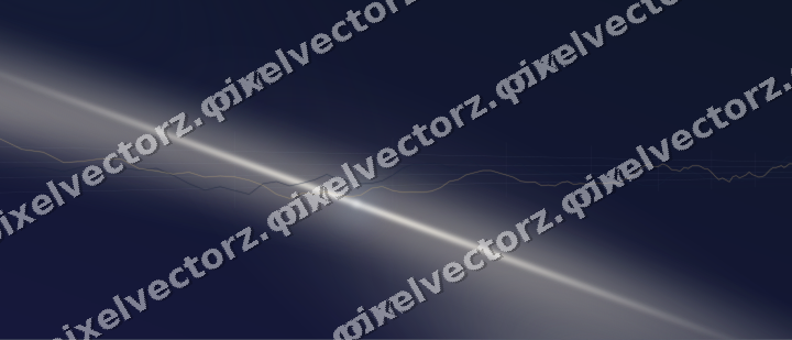 Leuchtender Neon Diagramm Hintergrund in Dunkelblau und Bernstein