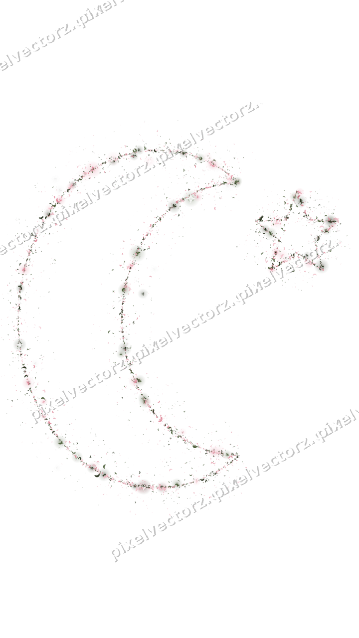 Nahtlose Glitzer-Mondsichel in Rosa auf transparentem Grund