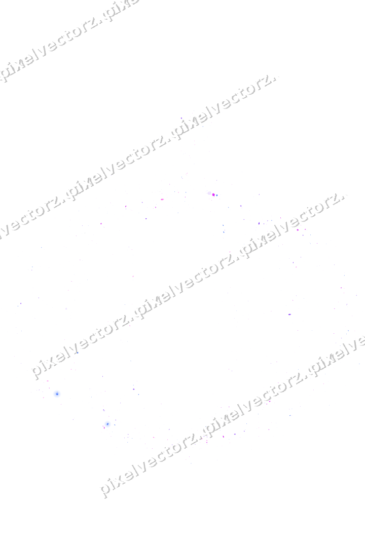 Nahtloser Glitzerkürbis in Violett und Blau auf transparentem Grund