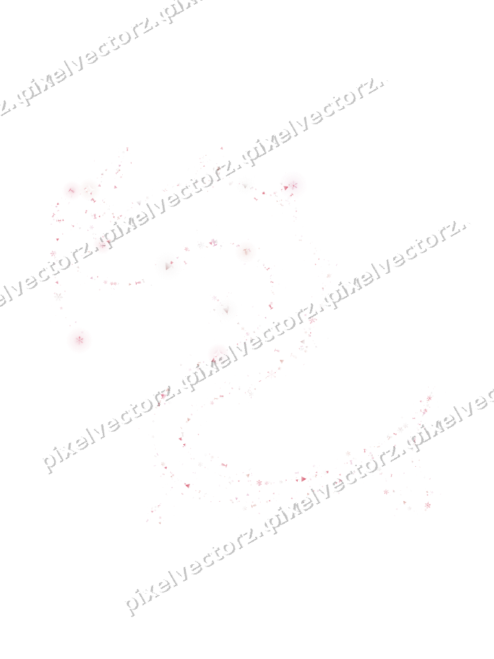 Nahtloser Glitzerdrache in Blassrosa auf transparentem Grund